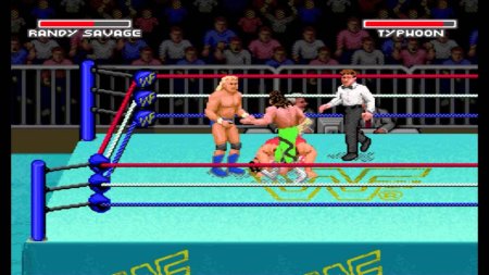 Супер Реслинг Мания (WWF Super Wrestle Mania) Русская Версия (16 bit) 
